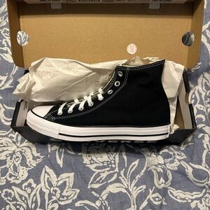 Black High-Top Sneakers